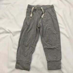 Old Navy Light Gray Functional Drawstring Pull On Pants